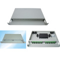 FTTH Equipment 1u 24 Cores 19′′ Optical Fiber Fixed Patch Panel